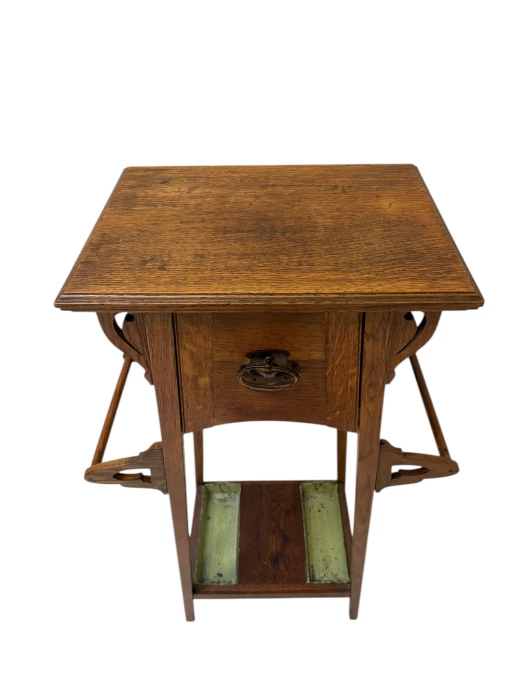 Arts & Crafts Art Nouveau Extra Large Pedestal or Plant Stand, 1900s